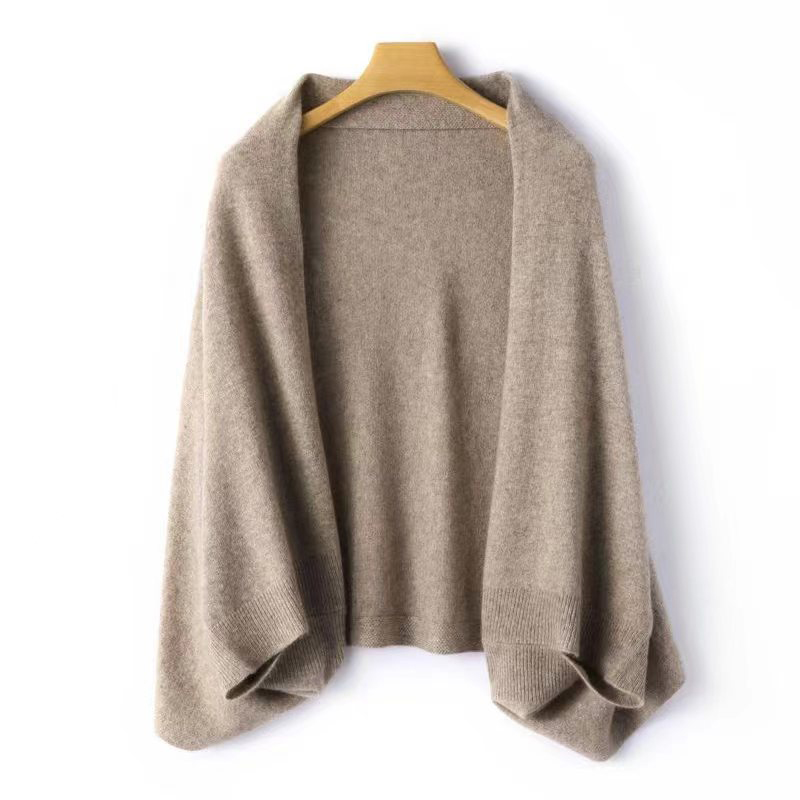 Women'S Fashion Knitwear - 100 % Wolle Damen-Strickschal, weich, warm,