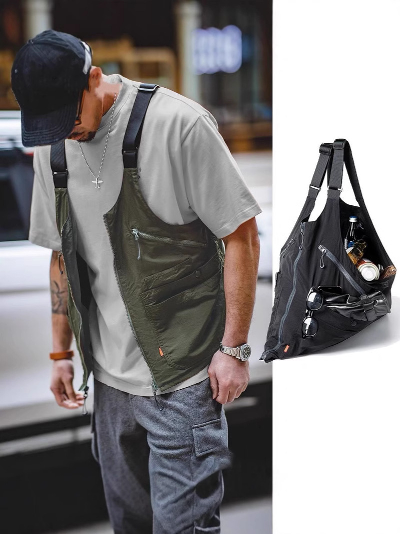 Women'S Fashion Utility Vest - 2026 Multifunktionale Utility-Weste mit Tragetasche für