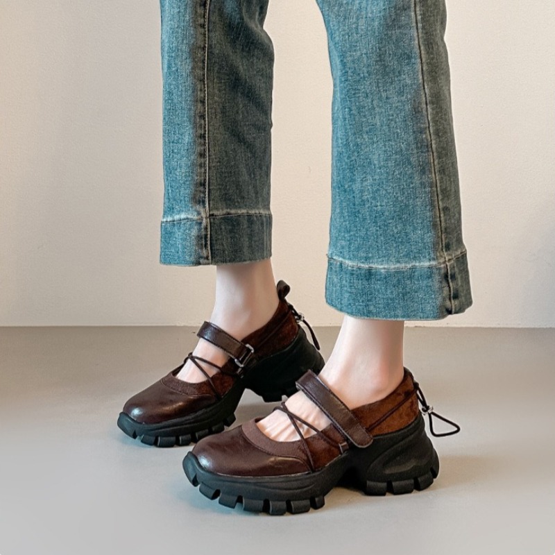 Women'S Fashion Loafers - Neue Retro-Ballett-Mary-Jane-Schuhe, modische Marken-Damen-Sneaker und Freizeitschuhe