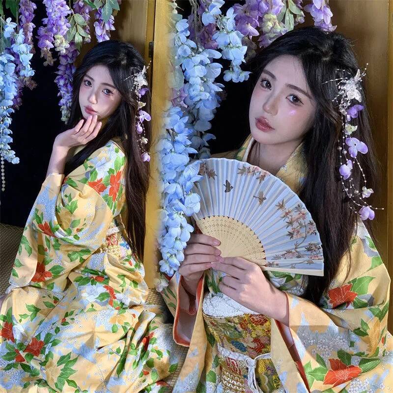 Women'S Fashion Kimono - Sommer Mode Fotografie Kleidung Party Kleid