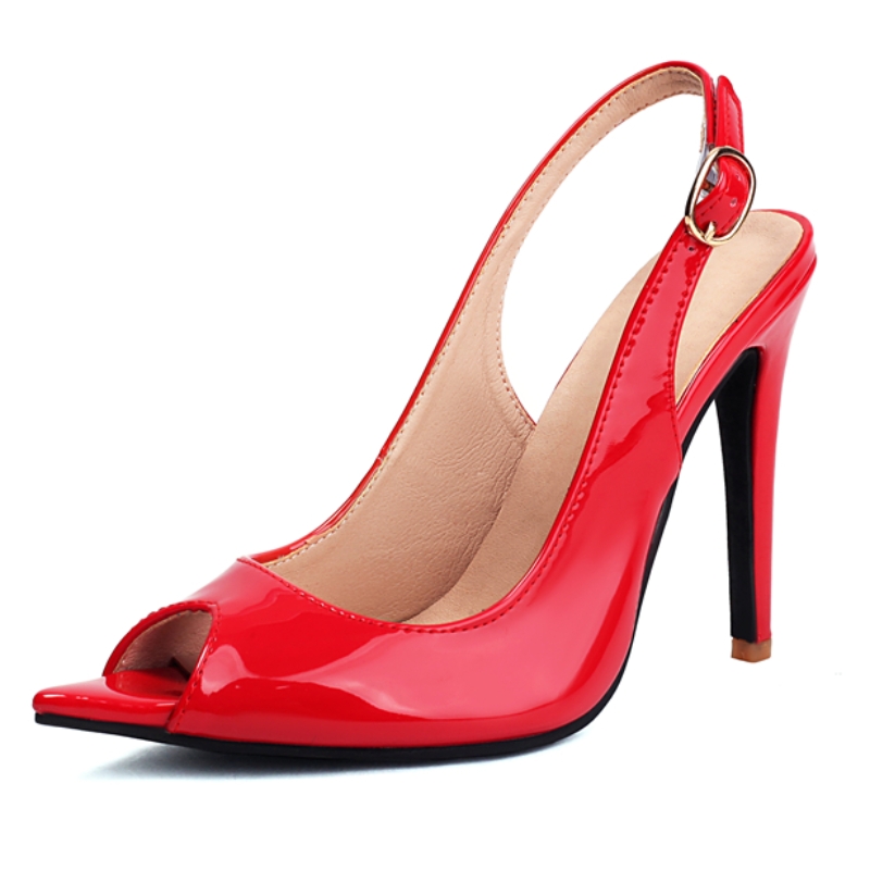Women'S Fashion Trends 2025 - Sexy rote Damen-Sandalen, Sommerschuhe, Neu, 2025,