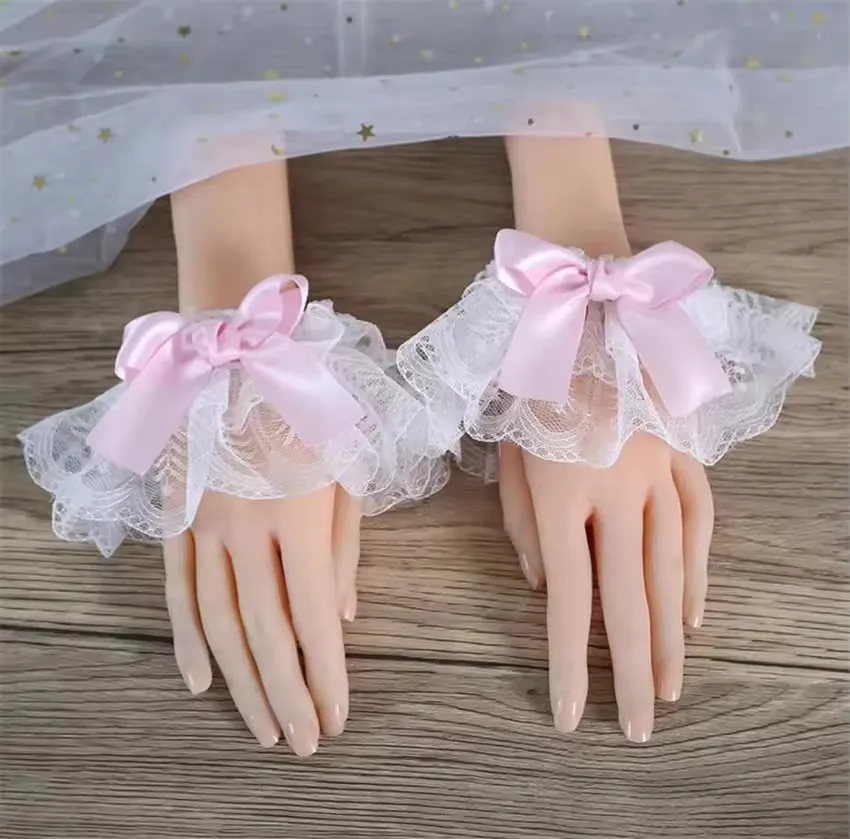 Women'S Fashion Knitwear - Japanische Frauen Mädchen Lolita Mehrfarbige Schleife