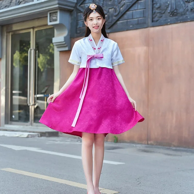 Women Fashion Jackets - 2026 2024 Damen Hanbok-Kleid Traditionelle Koreanische