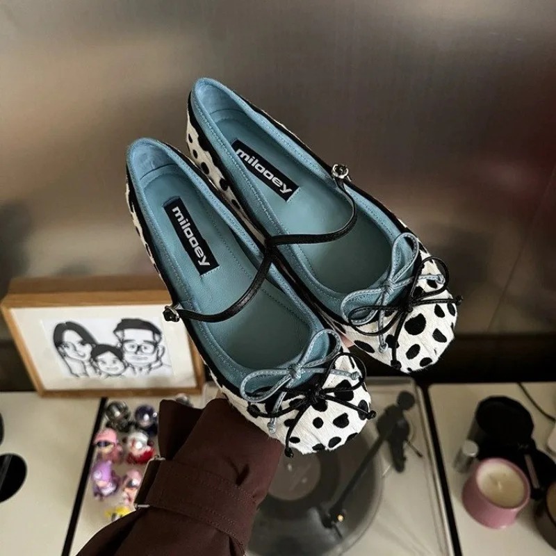 Women'S Fashion Loafers - 2026 Französische Ballerinas mit flacher Sohle
