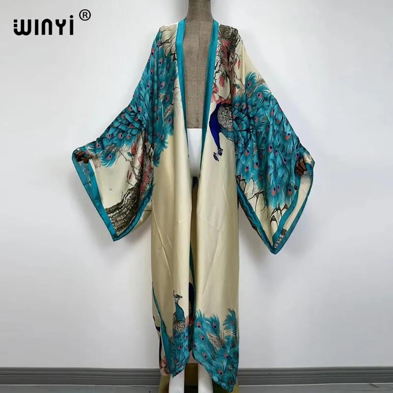Winyi Sommer klassische Pfau D – Women'S Fashion Kimono Bewertung und Preis