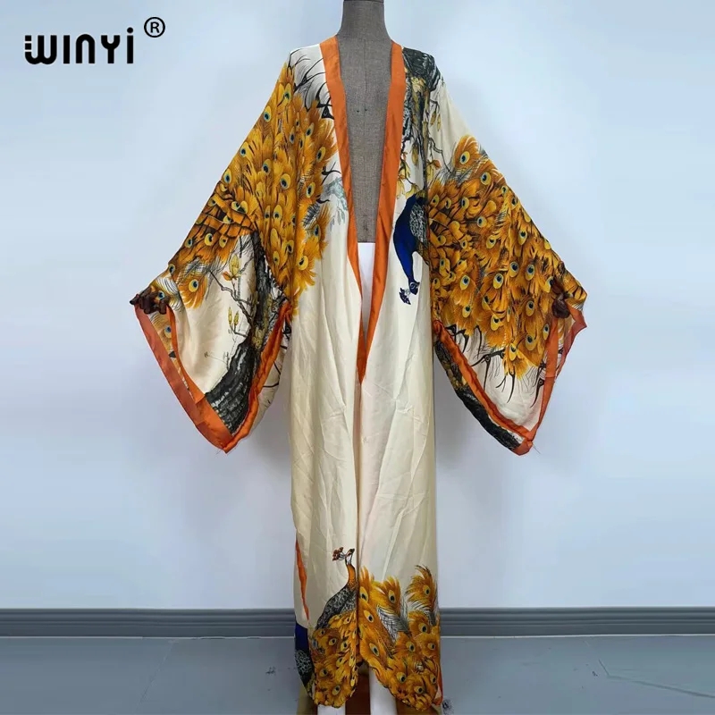 Winyi Sommer klassische Pfau D – Women'S Fashion Kimono Bewertung und Preis