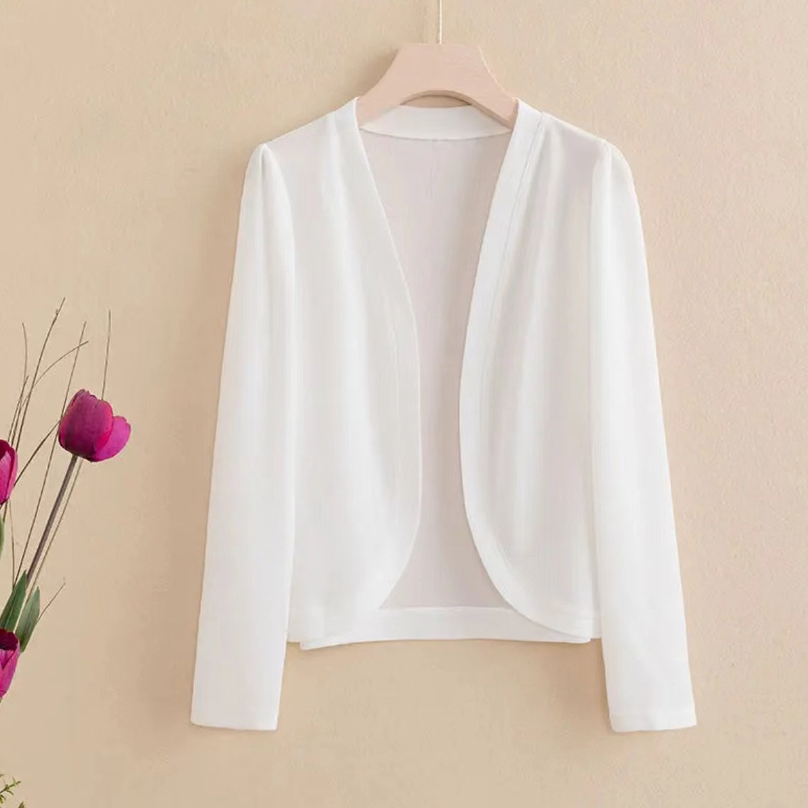Sommer Frauen Langarm Eis Seid – Women'S Fashion Knitwear Bewertung und Preis
