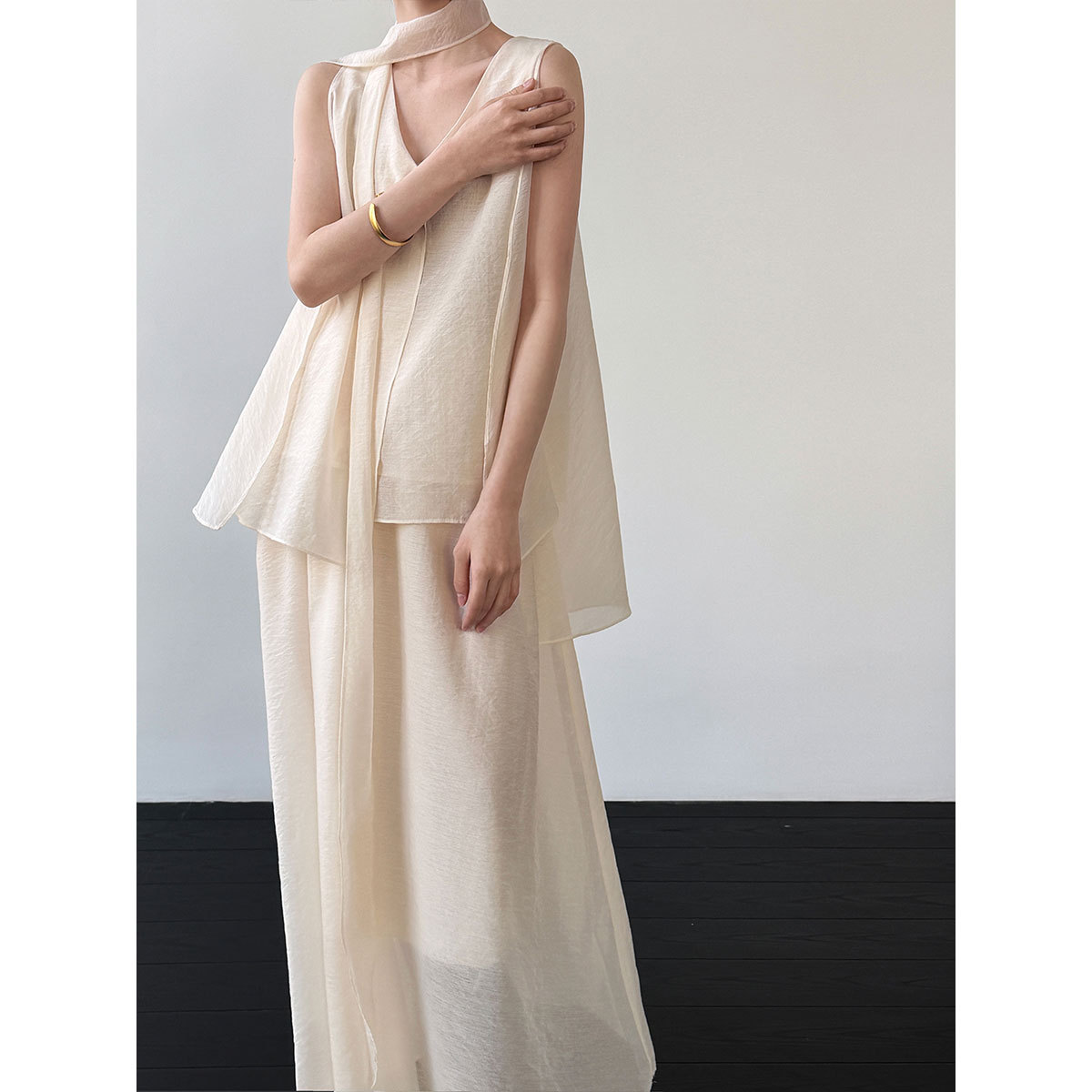 2026 Damen Zweiteiler: V-Aussc – Wide Leg Palazzo Pants Bewertung und Preis