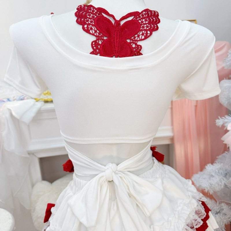 Neues Coquette Sweet Lolita Ku – Ruched Dress Mini Bewertung und Preis