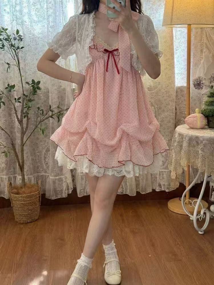 Japanische Mode Süßes Niedlich – Ruched Dress Mini Bewertung und Preis