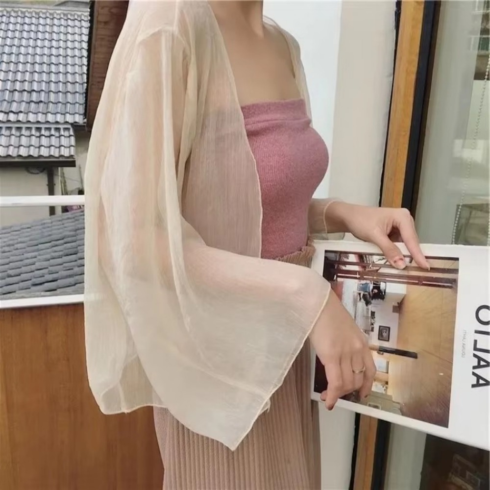 Sommer Crinkle Frauen Strickja – Women'S Fashion Knitwear Bewertung und Preis
