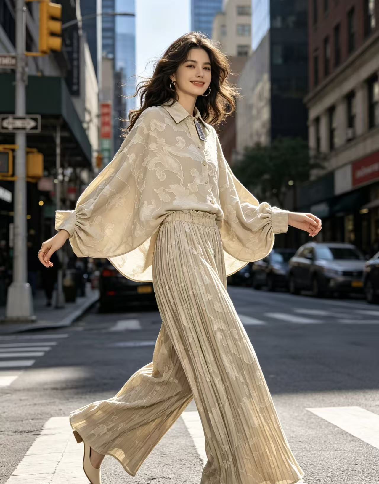 Neues 2026 Mode-Pyjama-Set für – Wide Leg Palazzo Pants Bewertung und Preis