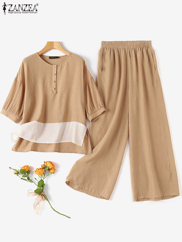 ZANZEA Sommer Vintage Passende – Wide Leg Palazzo Pants Bewertung und Preis