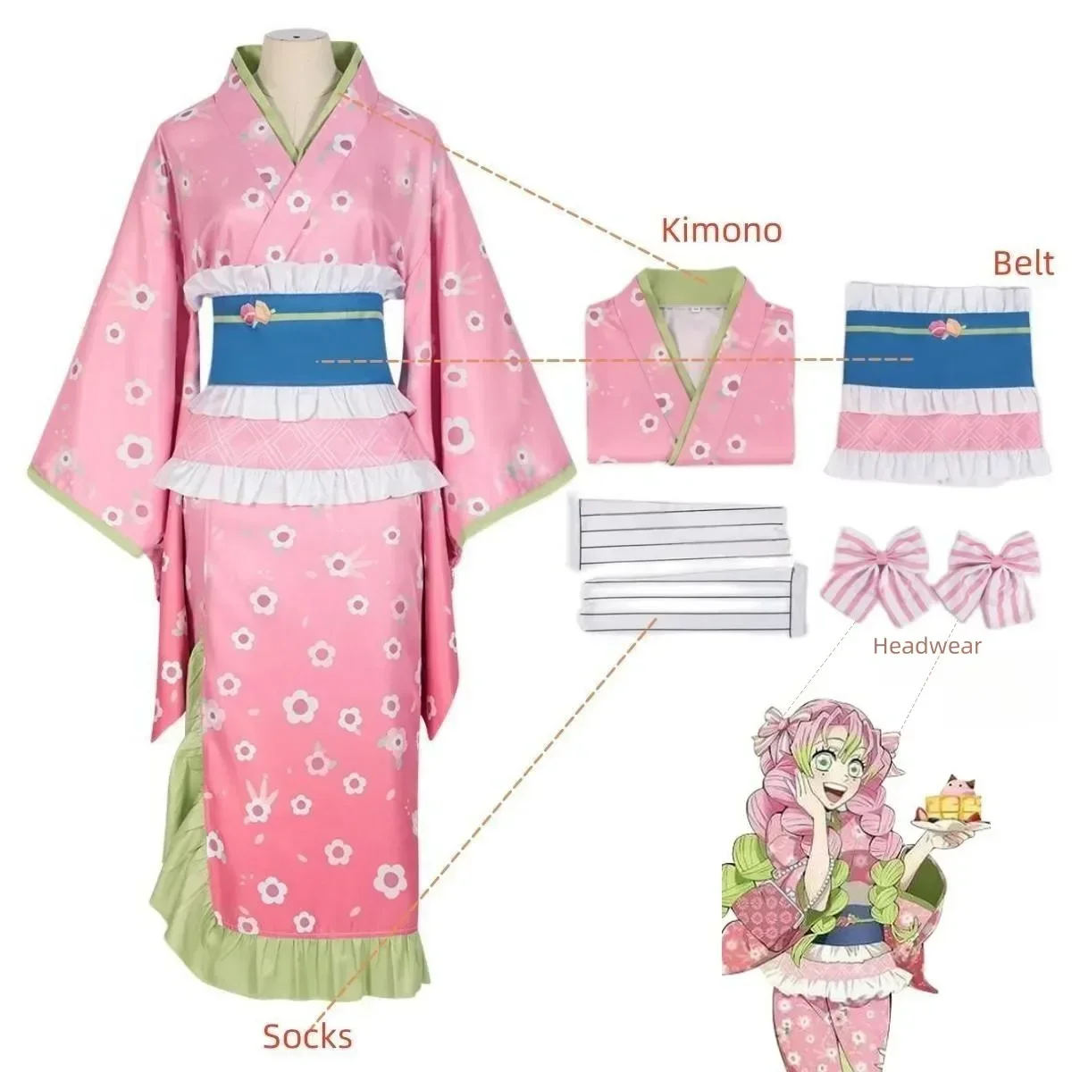 Neues Modisches Kanroji Mitsur – Women'S Fashion Kimono Bewertung und Preis
