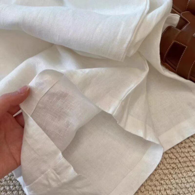 Koreanisches Set aus weißer Ba – Wide Leg Palazzo Pants Bewertung und Preis