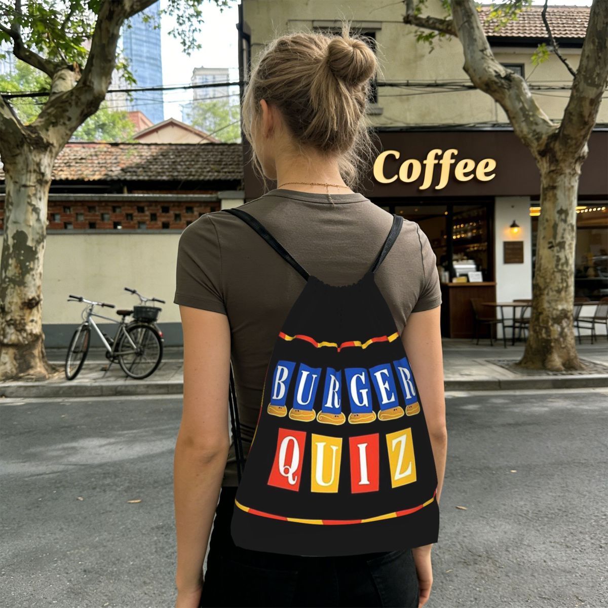 Burger Quiz New Logo Rucksäcke – Women'S Fashion Quiz Bewertung und Preis