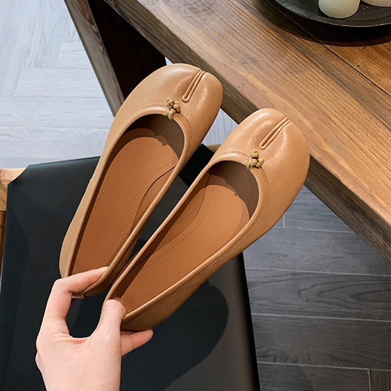 Vintage Split-Toe Mary Jane Fl – Women'S Fashion Loafers Bewertung und Preis