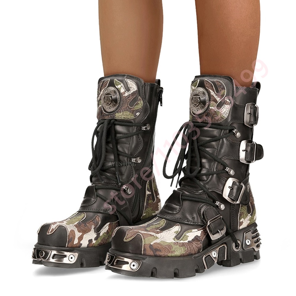 Punk Rock Camouflage Gürtelsch – Women'S Fashion Trends 2025 Bewertung und Preis