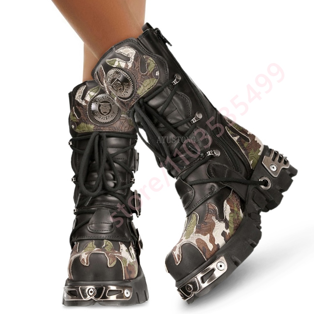 Punk Rock Camouflage Gürtelsch – Women'S Fashion Trends 2025 Bewertung und Preis