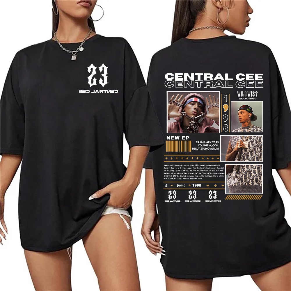 Rapper Central Cee Wild West T – Women'S Fashion Wild West Bewertung und Preis