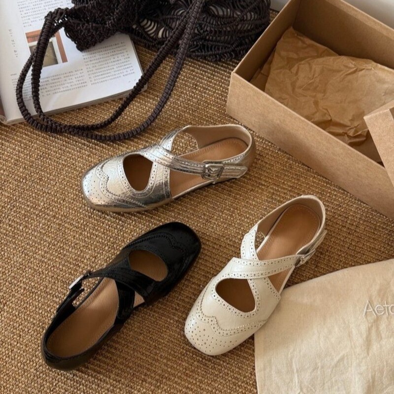 Retro-Blumenmuster-Schnürschuh – Women'S Fashion Loafers Bewertung und Preis