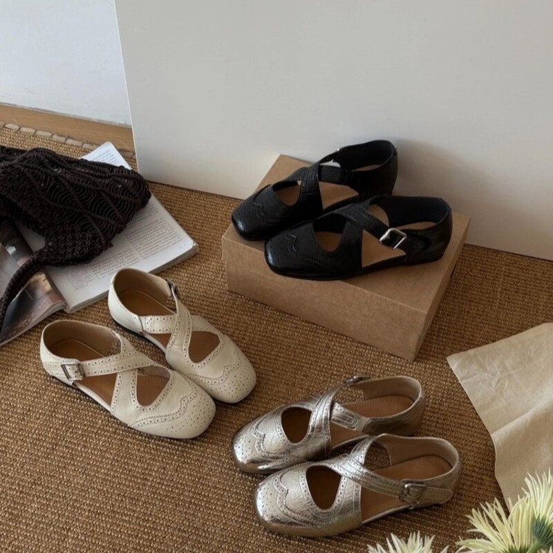 Retro-Blumenmuster-Schnürschuh – Women'S Fashion Loafers Bewertung und Preis