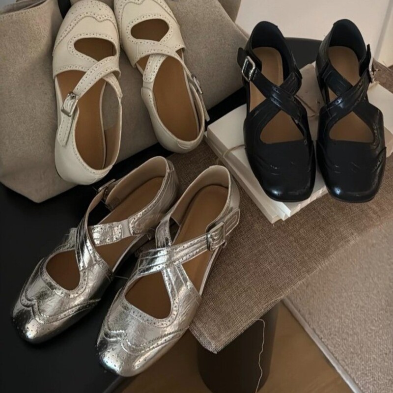 Retro-Blumenmuster-Schnürschuh – Women'S Fashion Loafers Bewertung und Preis