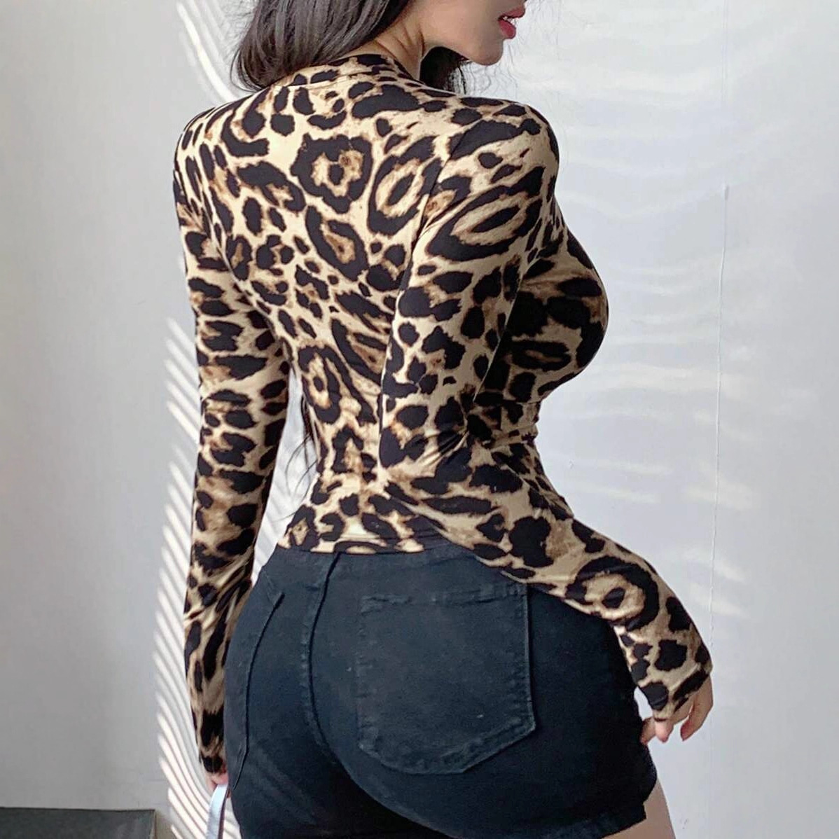 Damen-Jacke mit Leopardenmuste – Women Fashion Jackets Bewertung und Preis
