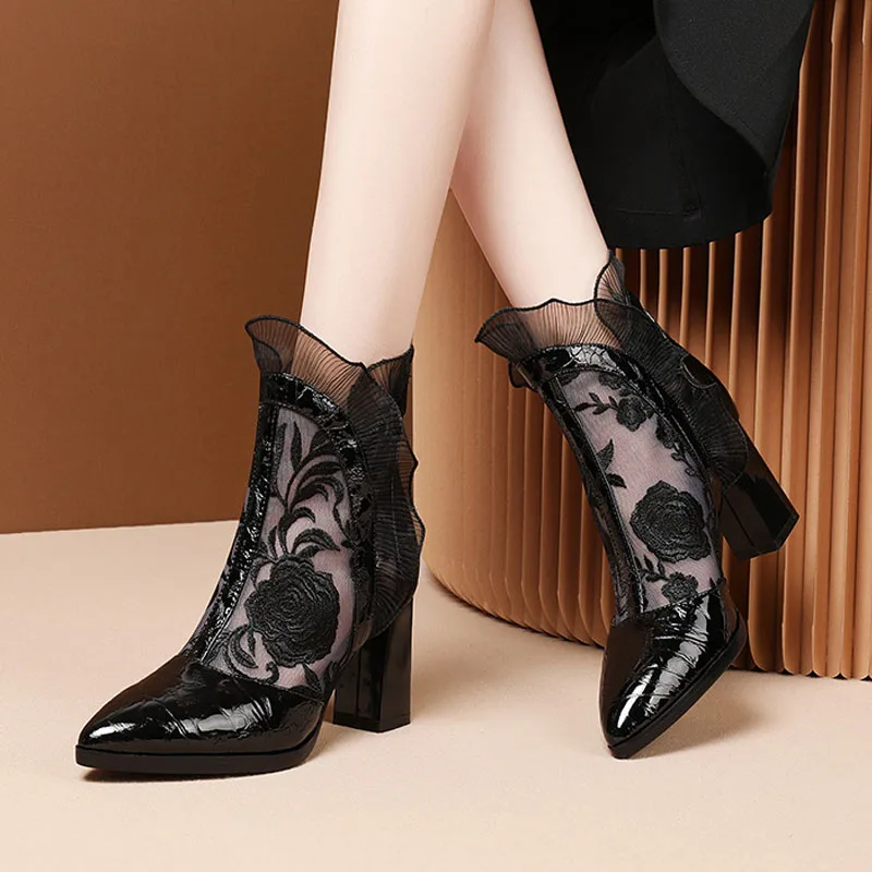 High Heels Frauen Sexy Gestick – Floral Summer Dress Bewertung und Preis