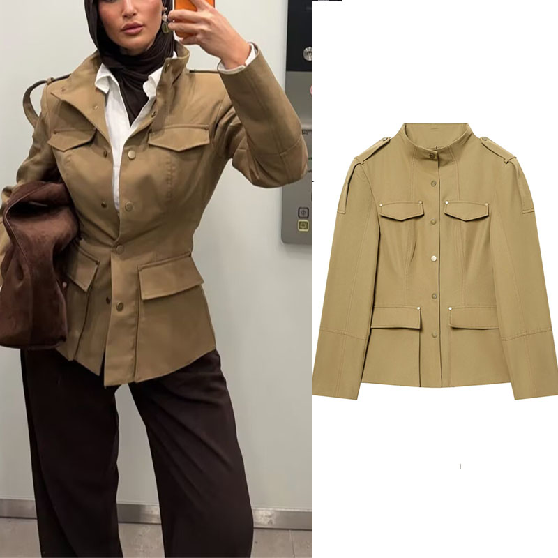 Militär-Stil Utility-Jacke für – Women'S Fashion Utility Vest Bewertung und Preis