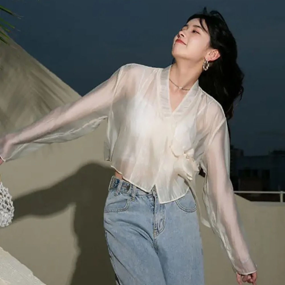 Hanfu-Stil Modal Eisseide Scha – Women'S Fashion Knitwear Bewertung und Preis