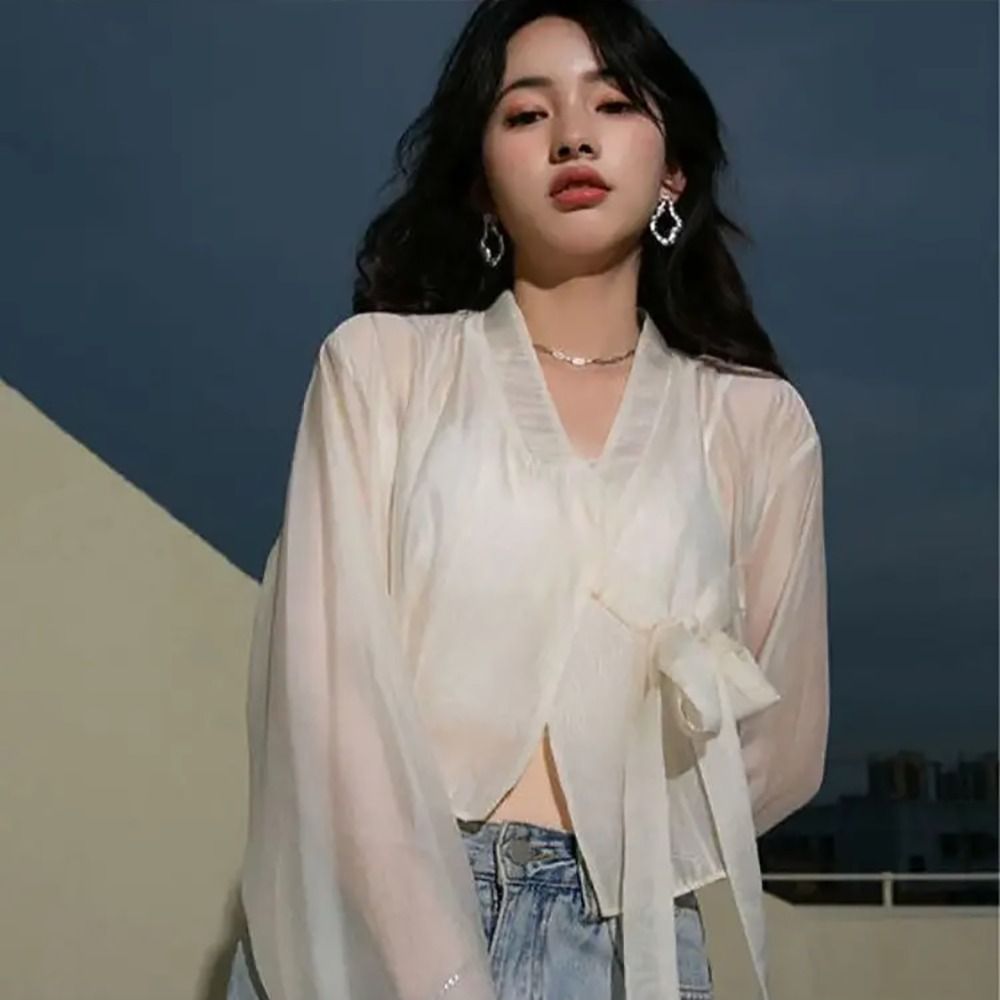 Hanfu-Stil Modal Eisseide Scha – Women'S Fashion Knitwear Bewertung und Preis