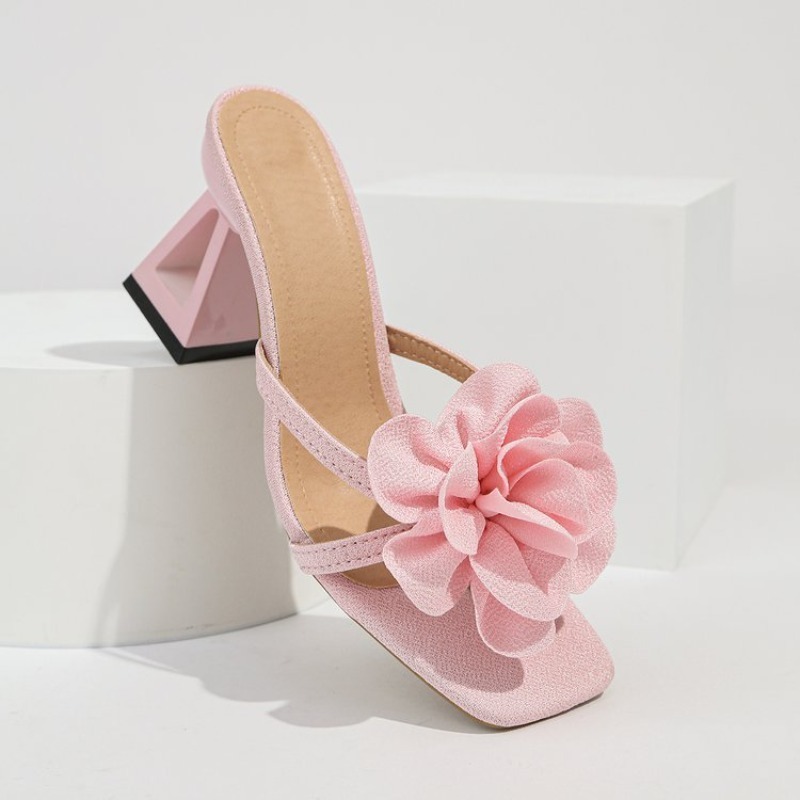 Damen-Sandalen mit 3D-Blumende – Floral Summer Dress Bewertung und Preis