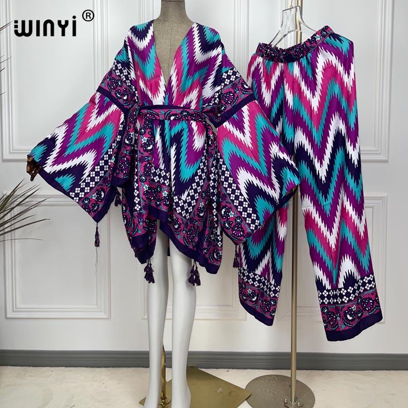 WINYI zwei-stück anzug kimono  – Women'S Fashion Kimono Bewertung und Preis