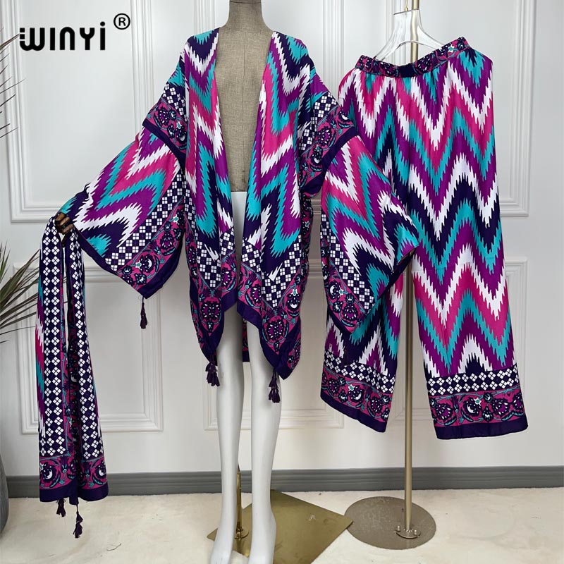 WINYI zwei-stück anzug kimono  – Women'S Fashion Kimono Bewertung und Preis