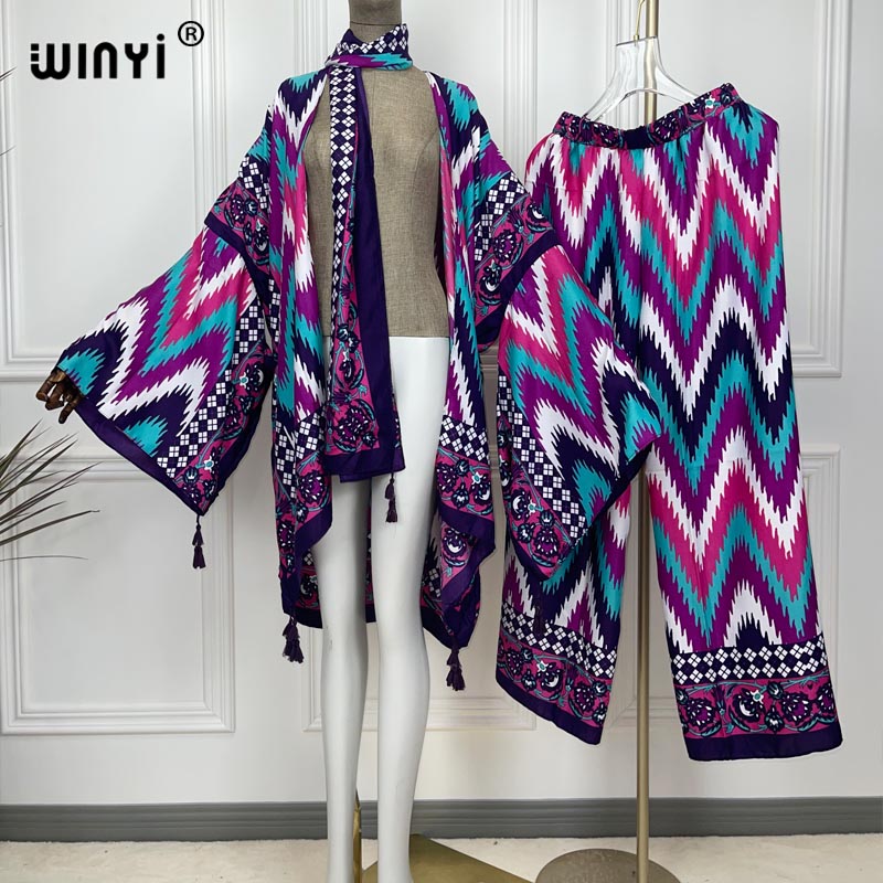 WINYI zwei-stück anzug kimono  – Women'S Fashion Kimono Bewertung und Preis