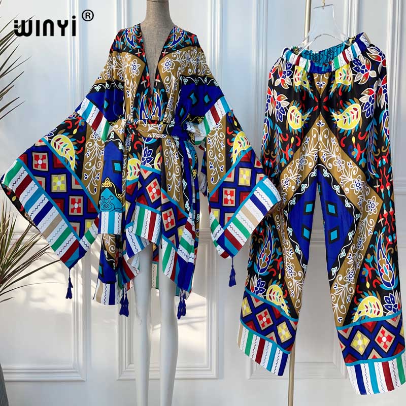 WINYI zwei-stück anzug kimono  – Women'S Fashion Kimono Bewertung und Preis