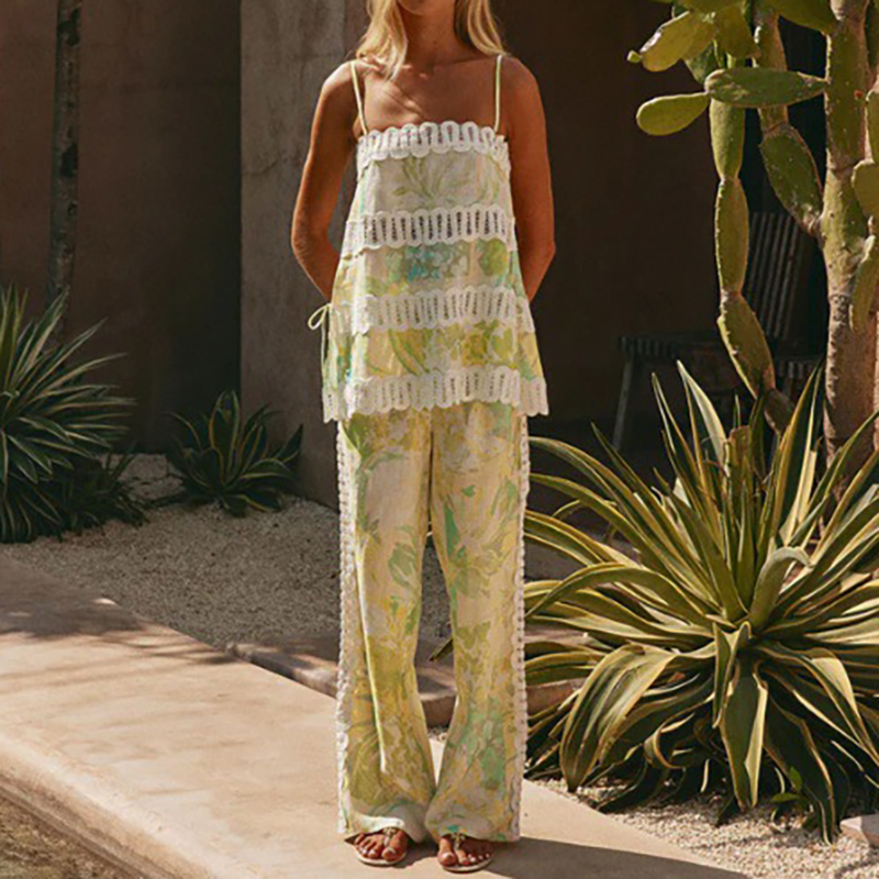 Lässige Zweiteiler für den Url – Wide Leg Palazzo Pants Bewertung und Preis